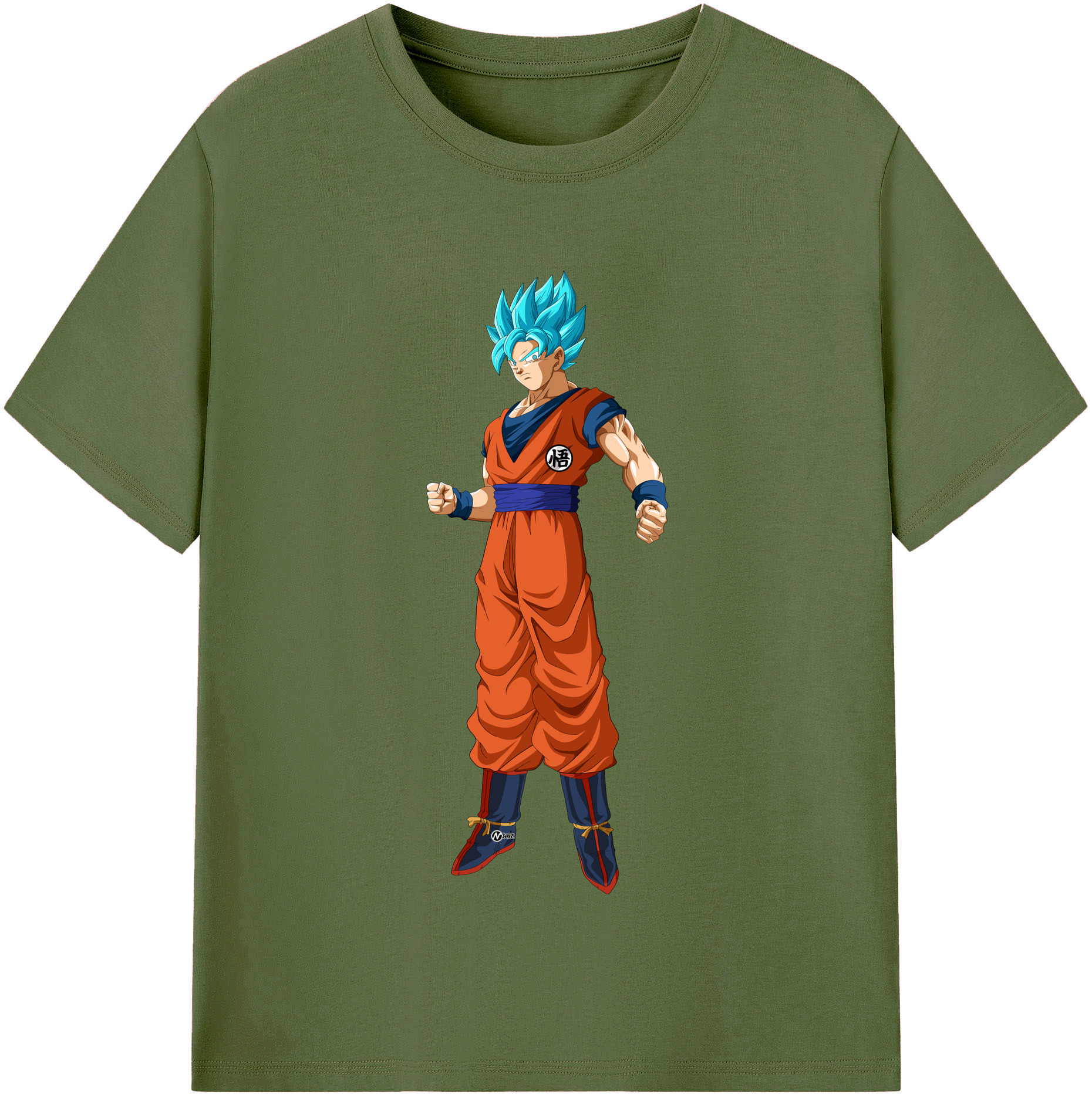 （画像用） ドラゴンボール 孫悟空（そん ごくう）Son Goku カカロット DRAGON BALL Kakarotto 綿100％半袖Tシャツ（フロントプリント）